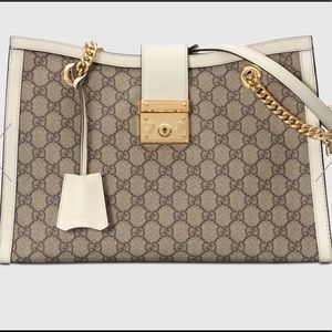 Authentic Padlock GG medium shoulder bag with box, bag and dust cover